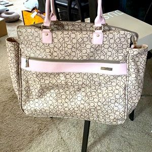 Calvin Klein luggage tote carry on